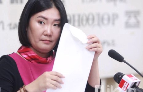 Л.Мөнхбаясгаланд хандаж шоронгоос илгээсэн захидалын хэсэг