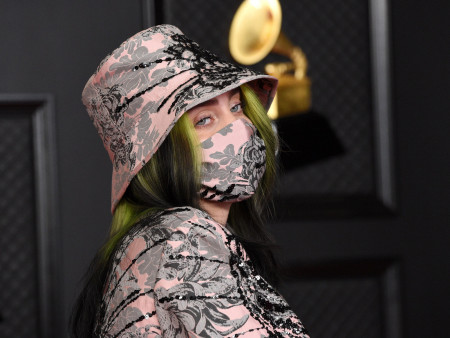 Photo paparazzi •••  Грэмми 2021 ёслолоос Билли Айлиш 