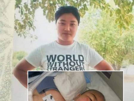 Дөрвөн хүүхдийн ээж энэ залуухан бүсгүй одоогоос 10 гаруй сарын өмнө дикритний амралт дуусаад  ажилдаа оржээ
