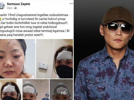 Мөнхийн рэп хамтлагийн дуучин Лхагваа 9 сартай хөхүүл эхнэрээ зоджээ