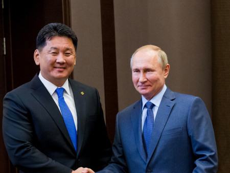 Владимир Путин: У.Хүрэлсүх таны улс төрийн нэр хүнд өндөр байгааг сонгуулийн үр дүн баталлаа