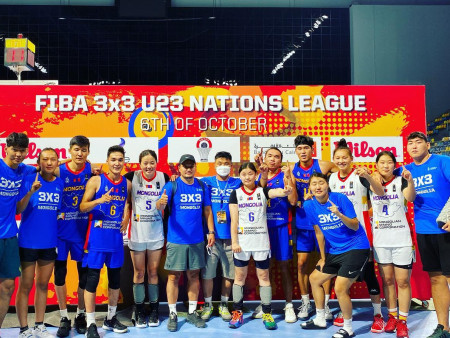 FIBA 3x3 тэмцээнд Монгол бүтэн багаараа түрүүлсэн байна