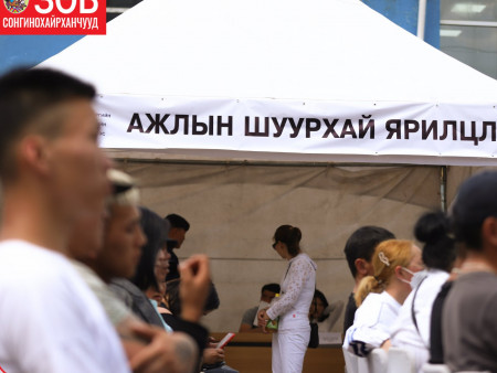 ЗОРИЛТОТ БҮЛГИЙН ИРГЭДИЙН ХӨДӨЛМӨР ЭРХЛЭЛТИЙГ ДЭМЖИХ ӨДӨРЛӨГ БОЛЛОО