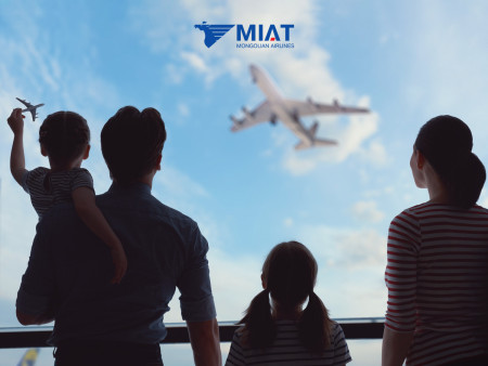 МИАТ дараах чиглэлүүдэд 2-16 насны хүүхдүүдэд нислэгийн тийзийг үнэгүй болгожээ