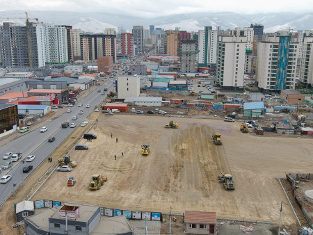 Ногоон нуурын гудамжинд 320 автомашины зогсоол байгуулж байна