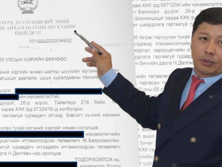 ​Нүүрсний хэргээс бултаж зугтсан Н.Удаанжаргалын хамтрагч Т.Сайнжаргалын тухай НОЦТОЙ баримт
