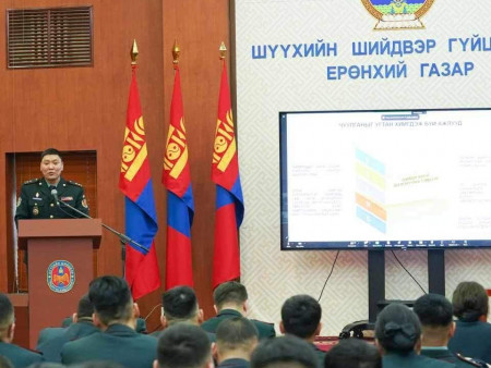 ​ШҮҮХИЙН ШИЙДВЭР ГҮЙЦЭТГЭХ БАЙГУУЛЛАГА АХЛАГЧ БҮРЭЛДЭХҮҮНИЙ ДЭД ЧУУЛГАНАА ЗОХИОН БАЙГУУЛЖ БАЙНА