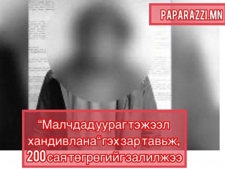 “Малчдад уураг тэжээл хандивлана“ гэх зар тавьж, 200 сая төгрөгийг залилжээ