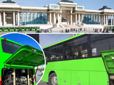 НОГООН АВТОБУСНЫ НО НОТЛОГДОЖ БАЙНА