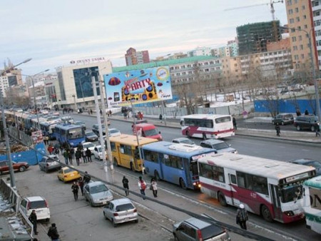 Автобусанд зорчигчдын 