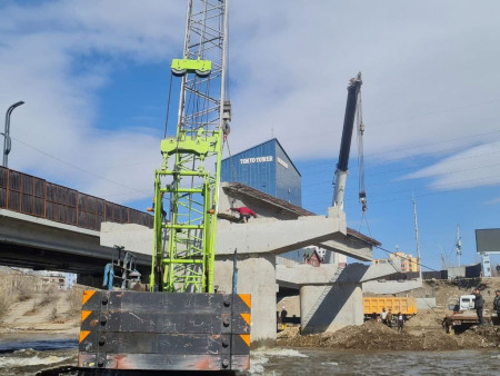 Зайсангийн гүүрний зорчих хөдөлгөөнийг 6-р сард нээнэ