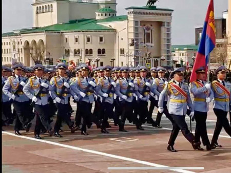 Монгол цэргүүд ирэх тавдугаар сарын 9-нд ОХУ-ын Ялалтын парадад алхана