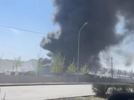 Трансформаторт гарсан түймрийн улмаас таван автомашин, 9 мотоцикл шатжээ