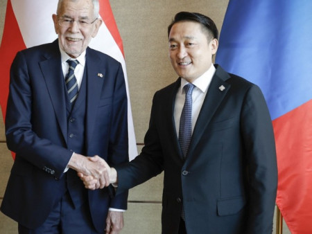 УИХ-ын дарга Д.Амарбаясгалан Бүгд Найрамдах Австри Улсын Ерөнхийлөгч Александр Ван дер Белленд бараалхав