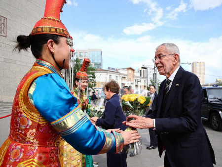 Бүгд Найрамдах Австри Улсын Ерөнхийлөгч Чингис хаан үндэсний музейд зочиллоо