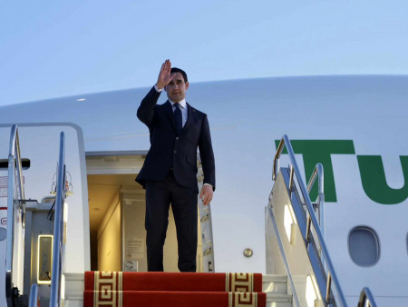 Туркменистаны Ерөнхийлөгчийн төрийн айлчлал өндөрлөлөө