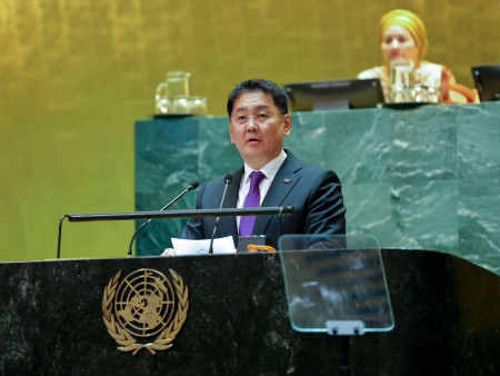 Монгол Улсын Ерөнхийлөгчийн санаачилсан “Дэлхийн адууны өдрийн тухай” тогтоолыг НҮБ-ын Ерөнхий Ассамблей дэмжин баталлаа