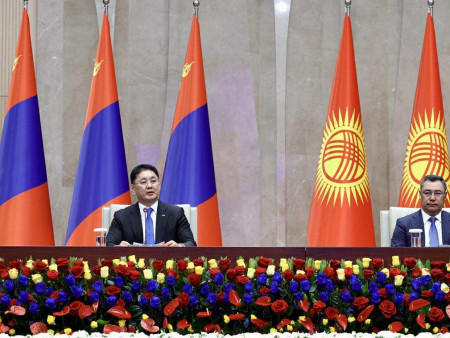 Ерөнхийлөгч У.Хүрэлсүх, С.Жапаров нар “Иж бүрэн түншлэл”-ийн харилцаа тогтоосноо зарлалаа