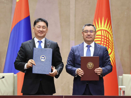 Монгол Улс, Бүгд Найрамдах Киргиз Улс “Иж бүрэн түншлэл”-ийн харилцаа  тогтоолоо