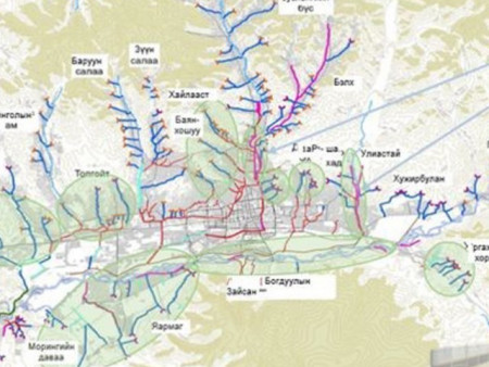 Нийслэлийн 22 байршилд үерийн усны 102 км далан, дөрвөн хөв цөөрөм байгуулна