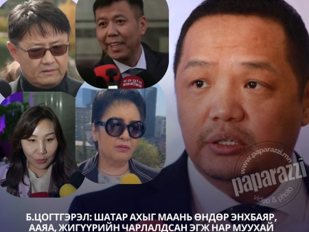 Б.Цогтгэрэл: Миний л бодол шүү...