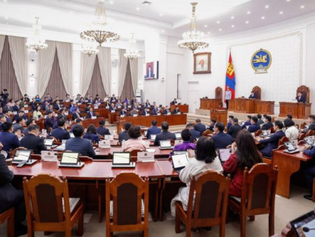 Монгол Улсын Их Хурлын 2025 оны намрын ээлжит чуулган нээлтээ хийлээ