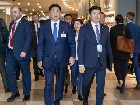 Монгол Улсын Ерөнхийлөгч У.Хүрэлсүх НҮБ-ын 80 жилийн ойд зориулсан хүндэтгэлийн өндөр түвшний хуралдаанд оролцлоо