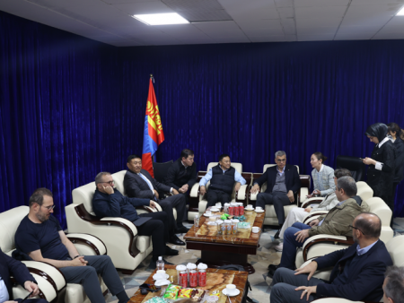 Бүгд найрамдах Турк улсын эрүүл мэндийн сайд доктор, профессор Кемал Мемишоглу Монгол улсад албан айлчлал хийж байна