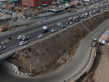 Гурвалжингийн гүүрийн налууг эко хавтангаар хучих ажил 40 гаруй хувьтай байна