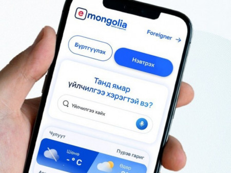 “E-Mongolia”-аас 12 төрлийн лавлагааг 5 орны хэлээр авч болно