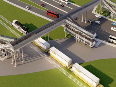 Таван шарын нүхэн гарцын хүрээнд явган зорчигчийн гүүр барина