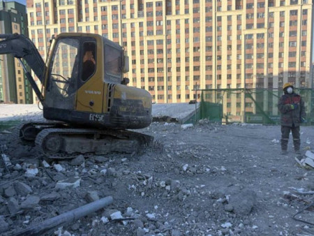 207 дугаар байрыг буулгах ажил 70 хувьтай үргэлжилж байна