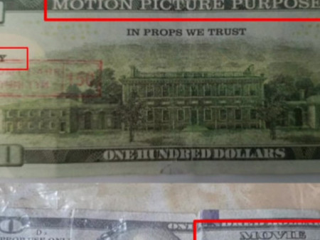 Кино зураг авалтад ашиглах зориулалттай хуурамч ам.долларыг солиулжээ