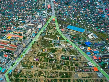 Ханын материал хот орон сууцжуулах төслийн бүтээн байгуулалт эхэлсэн