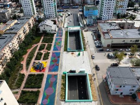 Сансарын үйлчилгээний төв орчмын тохижилтын ажил дуусаж, улсын комисс хүлээн авлаа