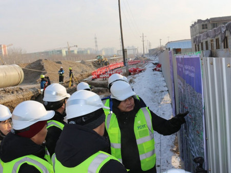 Х.Нямбаатар: Хоёр сарын хугацаанд бохир усны “Туул-1” коллекторын 1.6 км шугамыг угсарлаа