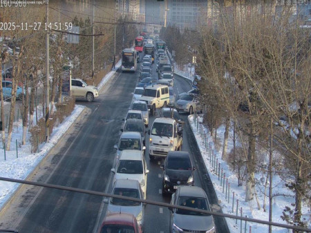 Офицеруудын ордноос Ботаник хүртэлх 1-р эгнээг өнөөдрөөс чөлөөлж, зөвхөн автобус зорчуулж эхэллээ