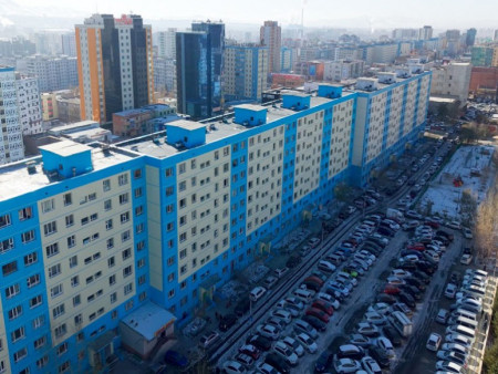 БГД-ийн 14 дүгээр хорооны хоёр байрыг дулаалж, фасадыг шинэчиллээ