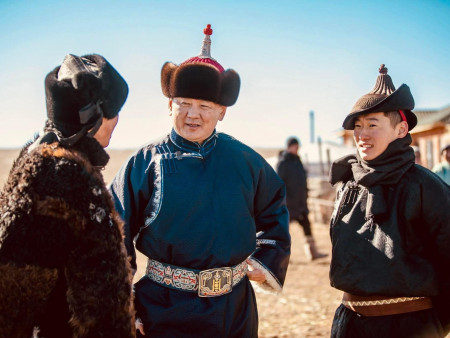 Ерөнхийлөгч У.Хүрэлсүх орон нутагт ажиллаж, малчидтай уулзана