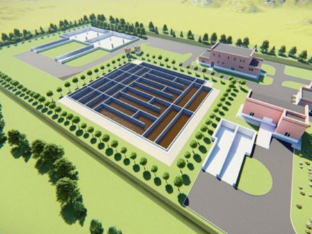 Хүннү хот төслийн цэвэрлэх байгууламжийн барилгын ажил 10 хувьтай үргэлжилж байна