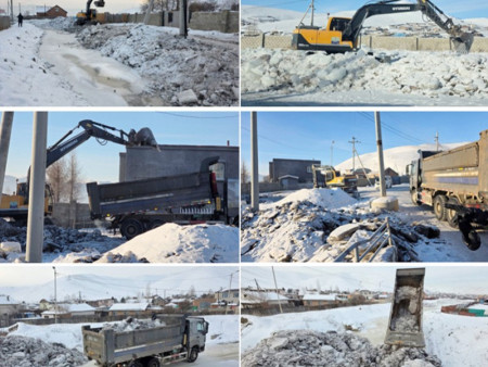 Сэлбэ гол болон Гүнжийн булаг дагуу нийтдээ 4000м даланг босгоод байна