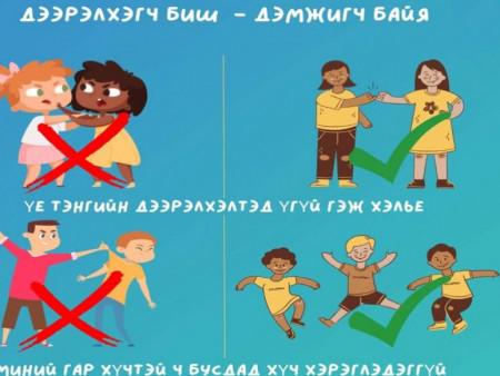 Энэ онд үе тэнгийн дээрэлхэлтийн эсрэг гурван чиглэлээр тодорхой ажлууд хэрэгжүүлнэ