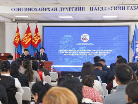 Сонгинохайрхан дүүрэгт “Зөрчилгүй жолооч-2026” аян хэрэгжиж байна