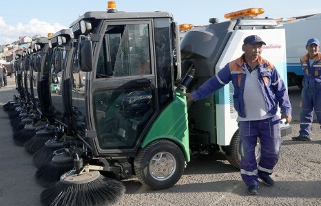 Хотын гудамжийг цэвэрлэх ЗОРИУЛАЛТЫН ТЕХНИКТЭЙ БОЛЛОО