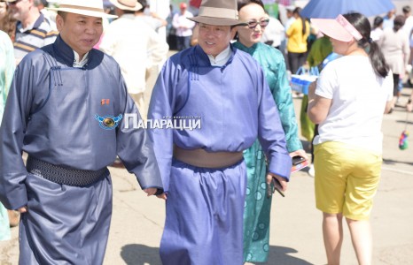 Б. Энх-амгалан, Л. Энхболд нар хөтлөлцөх нүү